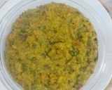 A picture of step 5 of Little millet kutki upma.
