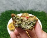 Foto langkah ke 3 dari resep Caramelized Onion & Spinach Frittata.