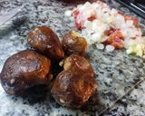 Foto del paso 1 de la receta: Paella de Mariscos y Hongos Shiitake