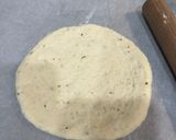 Hình bước làm 1 của món Pizza Halloween