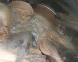A picture of step 2 of Thai Chicken,Mushroom fried Rice.