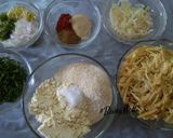 A picture of step 1 of Airfried Yam Cutlets.