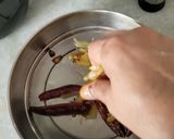 A picture of step 7 of Pakhala Bhat.