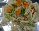 Hình bước làm 2 của món Cuốn chay