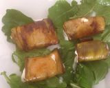 A picture of step 3 of Eggplant roll with cheese.