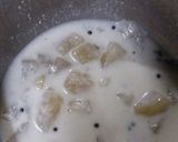 A picture of step 3 of White pumpkin curd pachadi.