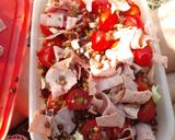 Foto del paso 7 de la receta: Ensalada de lenteja, jamón y tomate