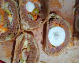 A picture of step 9 of Stuffed Meatloaf en Croute.