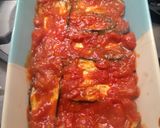 A picture of step 4 of Vegetarian parmigiana.