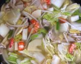 A picture of step 5 of Chop Suey with Ramen Soup Base.
