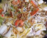 A picture of step 6 of Chop Suey with Ramen Soup Base.
