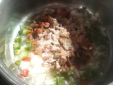 Chupe de jaiba con camarones