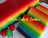 Foto langkah ke 8 dari resep Lapis PEPE Rainbow.
