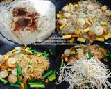 รูปขั้นตอนการทำที่ 2 ของ ผัดไทยไข่ห่อ