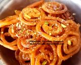 A picture of step 9 of Fafda Jalebi - Gujarati Style - Dussehra Special.