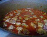 A picture of step 3 of Mutton Kalaji.