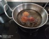A picture of step 3 of Sweet Bread balls.