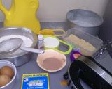 A picture of step 2 of Zebra cake #author marathon.