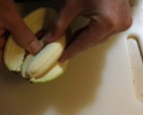 Foto del paso 2 de la receta: Plátano con bacon. Aperitivo fácil y rico