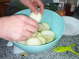 Arroz de grelos com panados de beringela