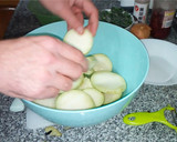 Foto do passo 1 de Arroz de grelos com panados de beringela