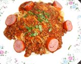 Foto del paso 3 de la receta: Tallarines con salsa de carne y chorizo