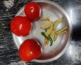 A picture of step 2 of Dhaba Style Palak Paneer.
