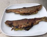 Une image de l'étape 6 de Truites farcies aux herbes et citron confit (à la plancha).
