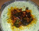 A picture of step 2 of Bathua ki Raita.