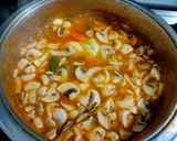 A picture of step 4 of Vegetable Pasta Soup.