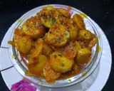 अरबी मसाला (Arbi masala recipe in hindi) रेसिपी चरण 4 फोटो