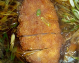 A picture of step 7 of Using Mentsuyu! Perfect Ratio for Katsudon and Oyakodon!.