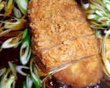 A picture of step 6 of Using Mentsuyu! Perfect Ratio for Katsudon and Oyakodon!.