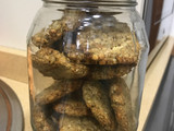 Galletas de avena y plátano
