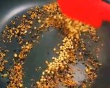A picture of step 4 of Rajasthani Mirchi Ka Kutta.