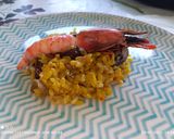 Foto del paso 9 de la receta: Arroz con gambas rojas y setas