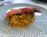Foto del paso 9 de la receta: Arroz con gambas rojas y setas