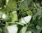 Foto langkah ke 3 dari resep Sayur Bayam Oyong Bumbu Kencur.