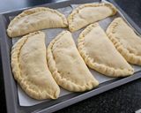A picture of step 12 of Calzones from scratch.