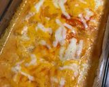 A picture of step 5 of Low Carb (Keto-Friendly) Cheesy Creamy Chicken Breast Cutlets.