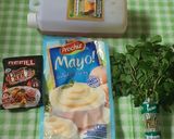 Foto langkah ke 1 dari resep Lotus Root Chicken Spring Rolls.