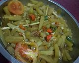 Foto langkah ke 6 dari resep Labu siam pedas.