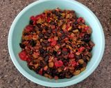 A picture of step 1 of Christmas Cake.