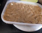A picture of step 4 of Gond pak burfi.