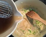 A picture of step 5 of Risotto for babies 👶🏻.