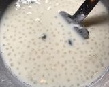 A picture of step 3 of Mango Sabudana Kheer.