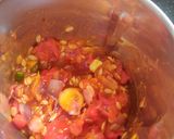 A picture of step 2 of Panner butter masala.