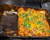 A picture of step 12 of Ben's Chicken Enchiladas.
