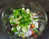 A picture of step 5 of Classic Cold Macaroni Salad.