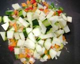Foto del paso 1 de la receta: Macarrones con verduras y atún